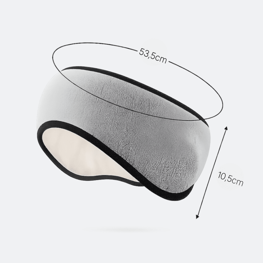 Masque Sommeil Anti Bruit Noir Charbon - | AïtaVia
