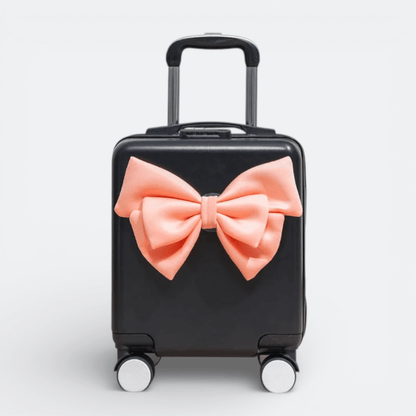 Mini Valise à Roulettes Noir Profond - | AïtaVia