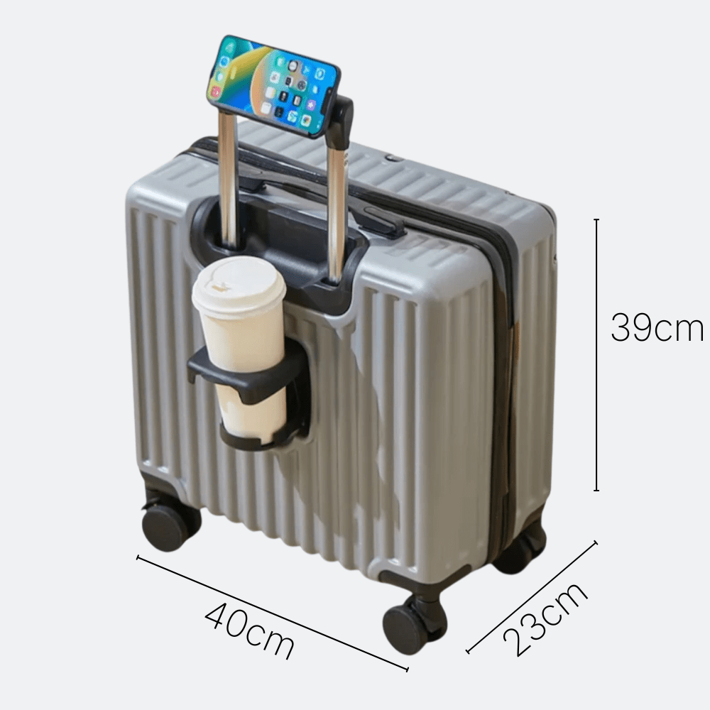 Mini Valise Cabine Gris Ardoisé - | AïtaVia