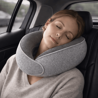 Oreiller de Cou Gris Souris - | AïtaVia
