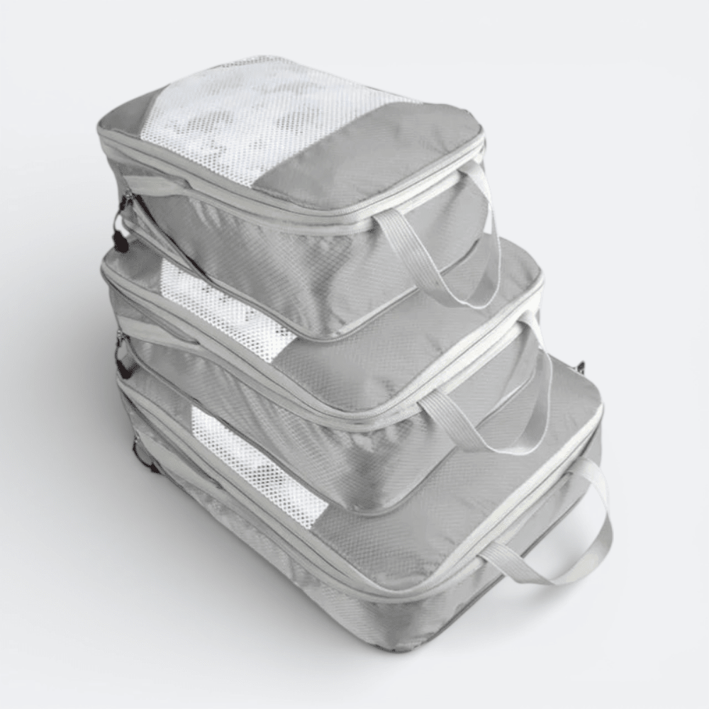 Organisateur Valise Cabine Gris Perle - | AïtaVia
