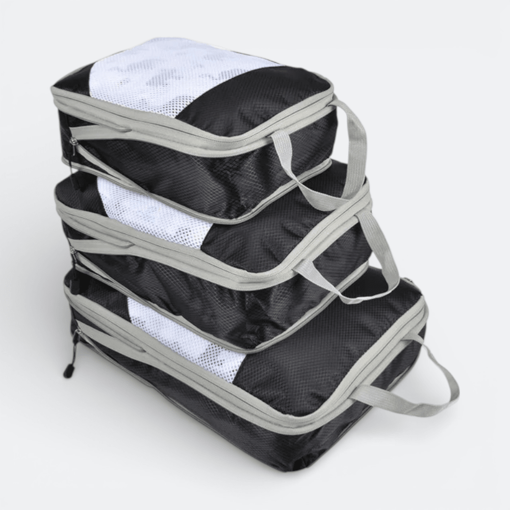 Organisateur Valise Cabine Noir Charbon - | AïtaVia