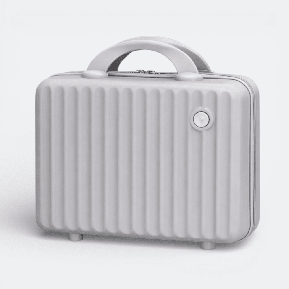 Petite Valise de Maquillage Gris Clair - | AïtaVia