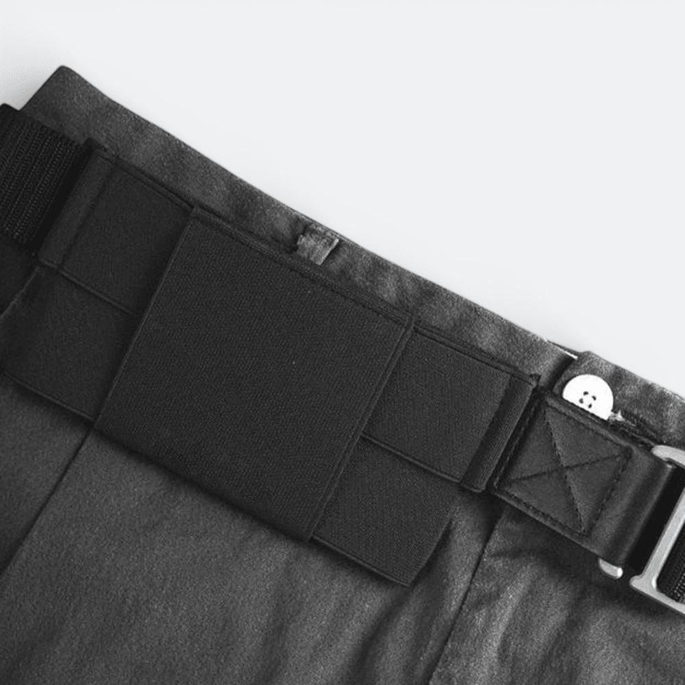 Pochette Ceinture de Voyage Sécurisée Noir Charbon - | AïtaVia