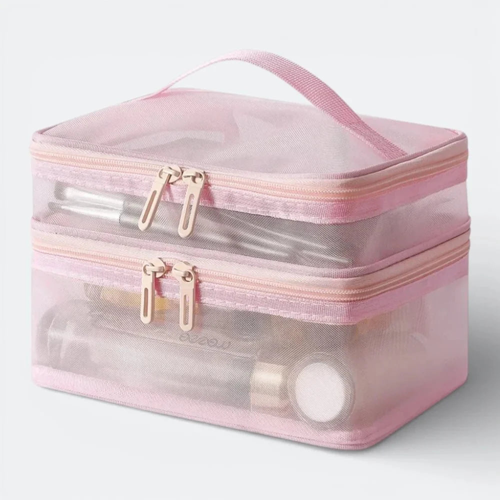 Pochette de Rangement Transparente Rose Clair - | AïtaVia