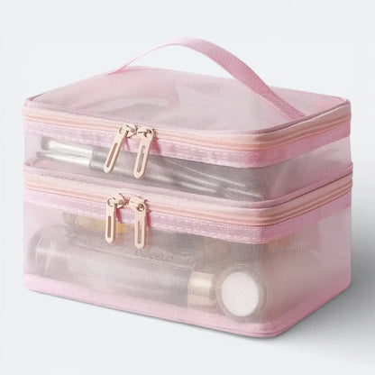Pochette de Rangement Transparente Rose Clair - | AïtaVia