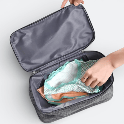 Pochette Sous Vêtement Voyage Bleu Azur - | AïtaVia