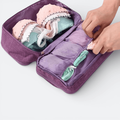 Pochette Sous Vêtement Voyage Bleu Azur - | AïtaVia