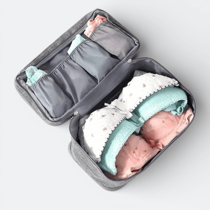 Pochette Sous Vêtement Voyage Bleu Azur - | AïtaVia