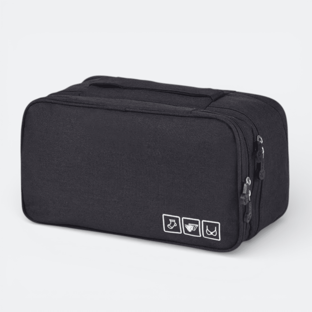 Pochette Sous Vêtement Voyage Gris Ardoisé - | AïtaVia