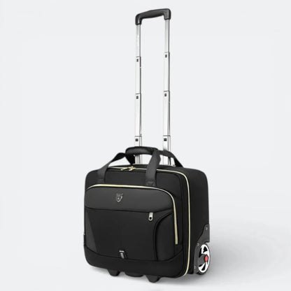 Porte Document Roulant Zip Doré - | AïtaVia