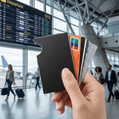 Protège Carte Bancaire RFID Fibre de Carbone - | AïtaVia