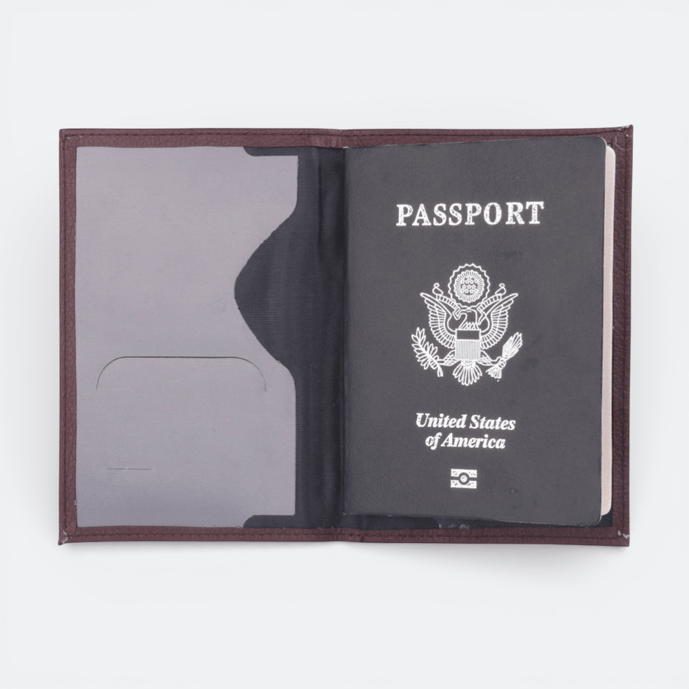 Protège Passeport Français Bleu Cobalt - | AïtaVia