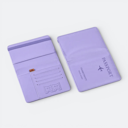 Protège Passeport Homme Lavande Pastel - | AïtaVia