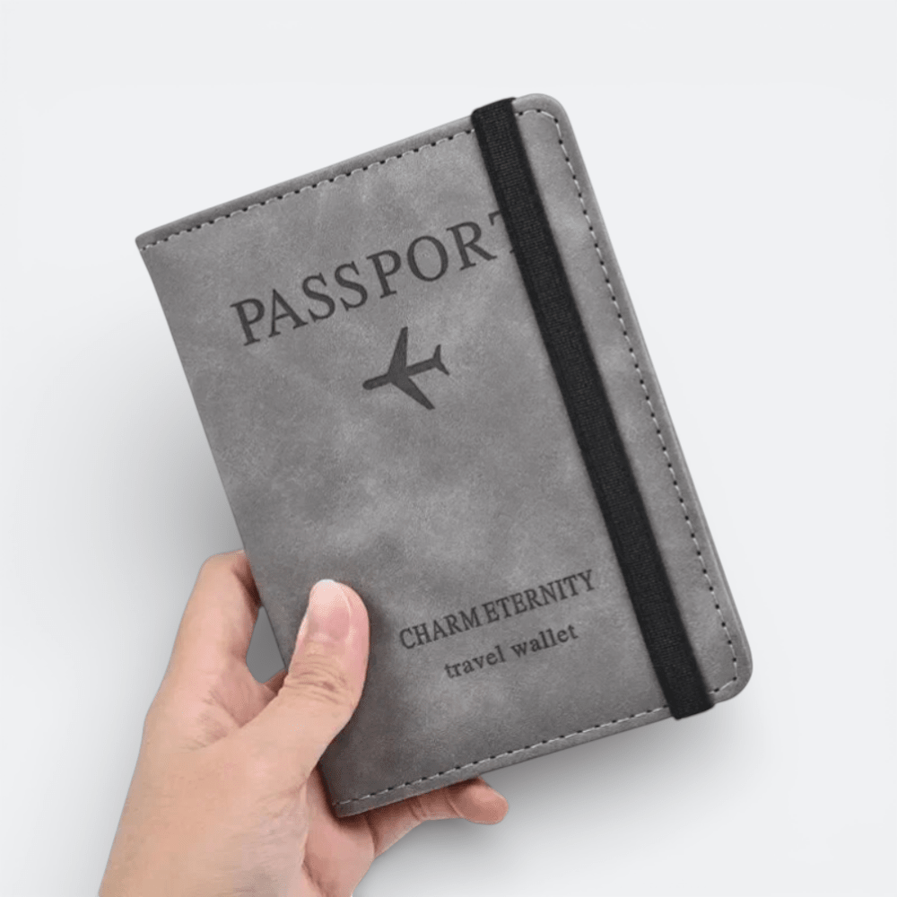 Protège Passeport Homme Lavande Pastel - | AïtaVia