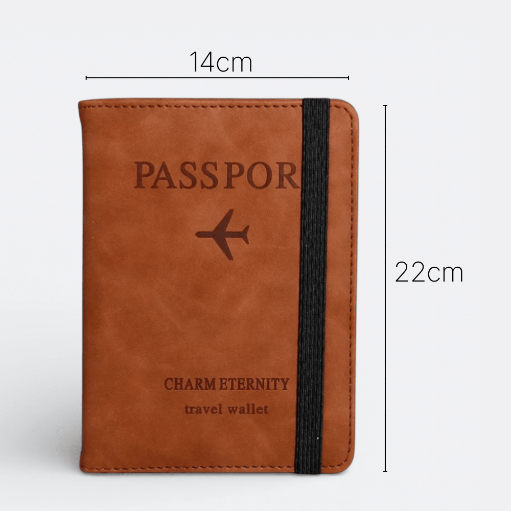 Protège Passeport Homme Lavande Pastel - | AïtaVia