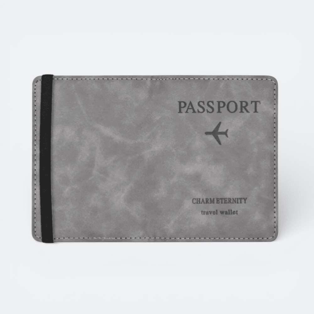Protège Passeport Homme Lavande Pastel - | AïtaVia