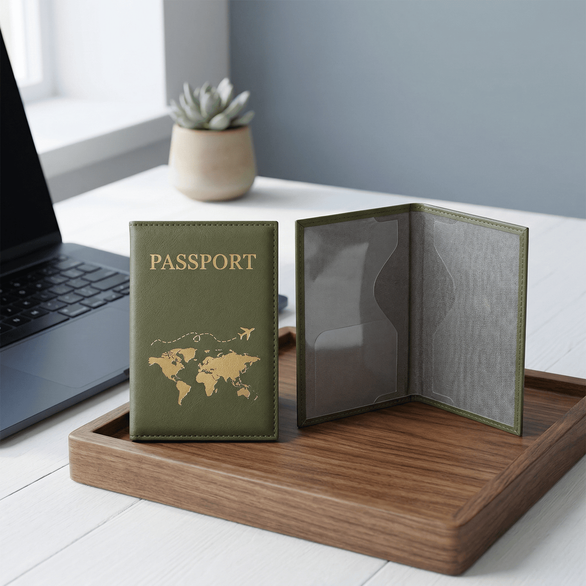 Protège Passeport Original Blanc Ivoire - | AïtaVia