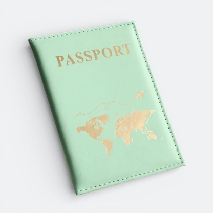 Protège Passeport Original Vert Amande Clair - | AïtaVia