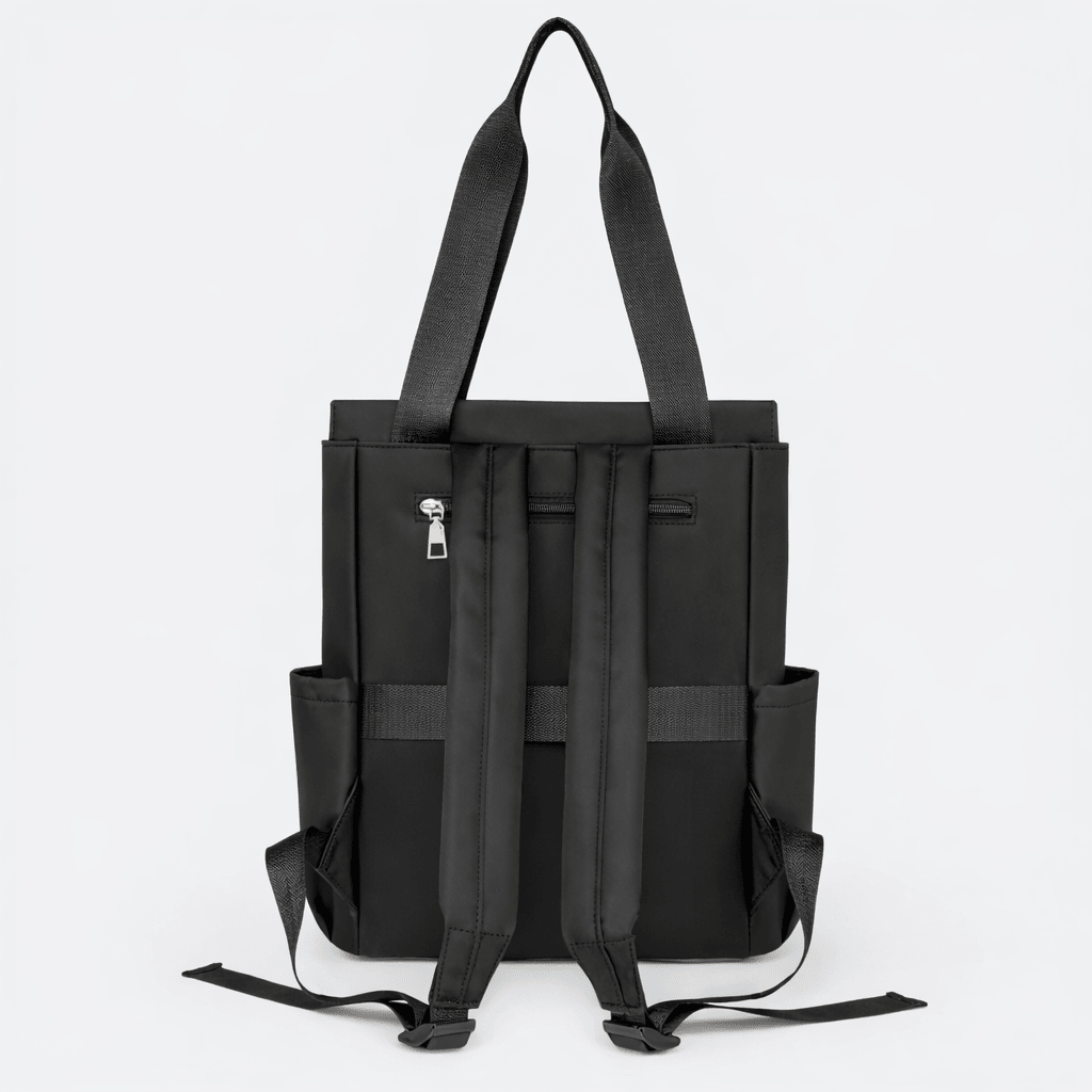Sac à Dos à Carreaux Noir - | AïtaVia
