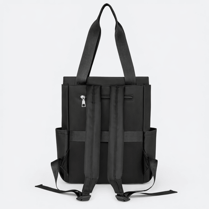 Sac à Dos à Carreaux Noir - | AïtaVia