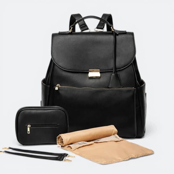 Sac à Dos à Langer en Cuir