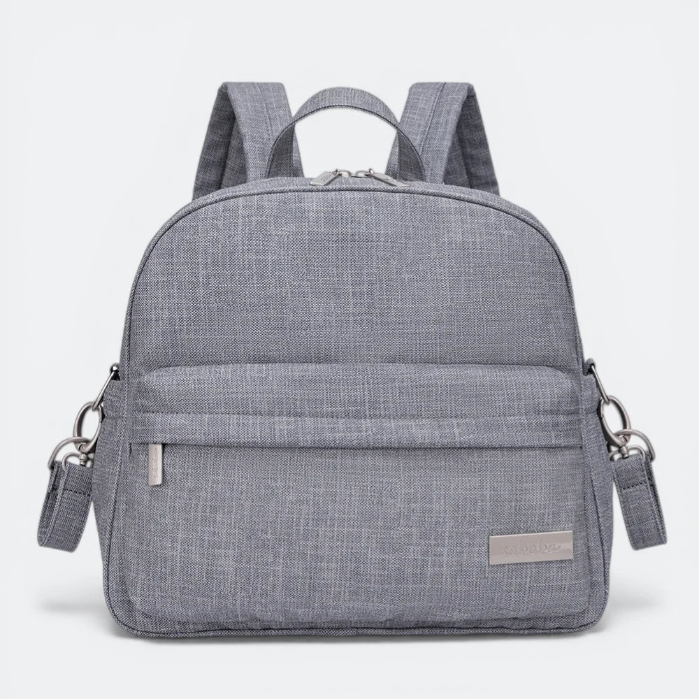 Sac à Dos à Langer Imperméable Gris Fumé - | AïtaVia