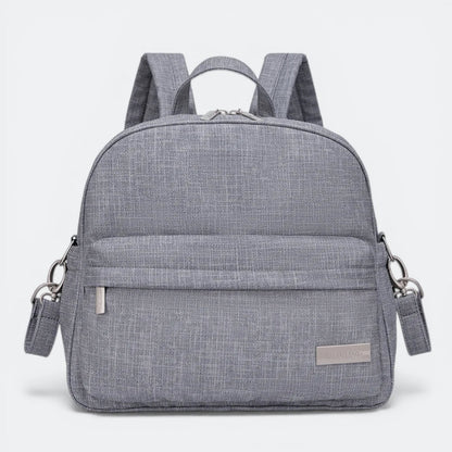 Sac à Dos à Langer Imperméable Gris Fumé - | AïtaVia