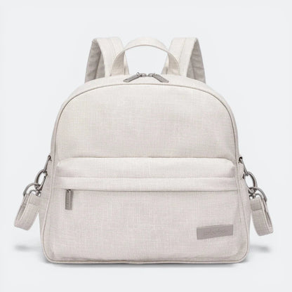 Sac à Dos à Langer Imperméable Ivoire Clair - | AïtaVia