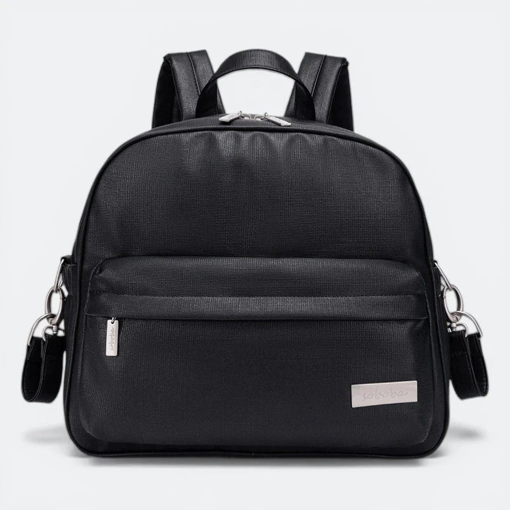 Sac à Dos à Langer Imperméable Noir - | AïtaVia