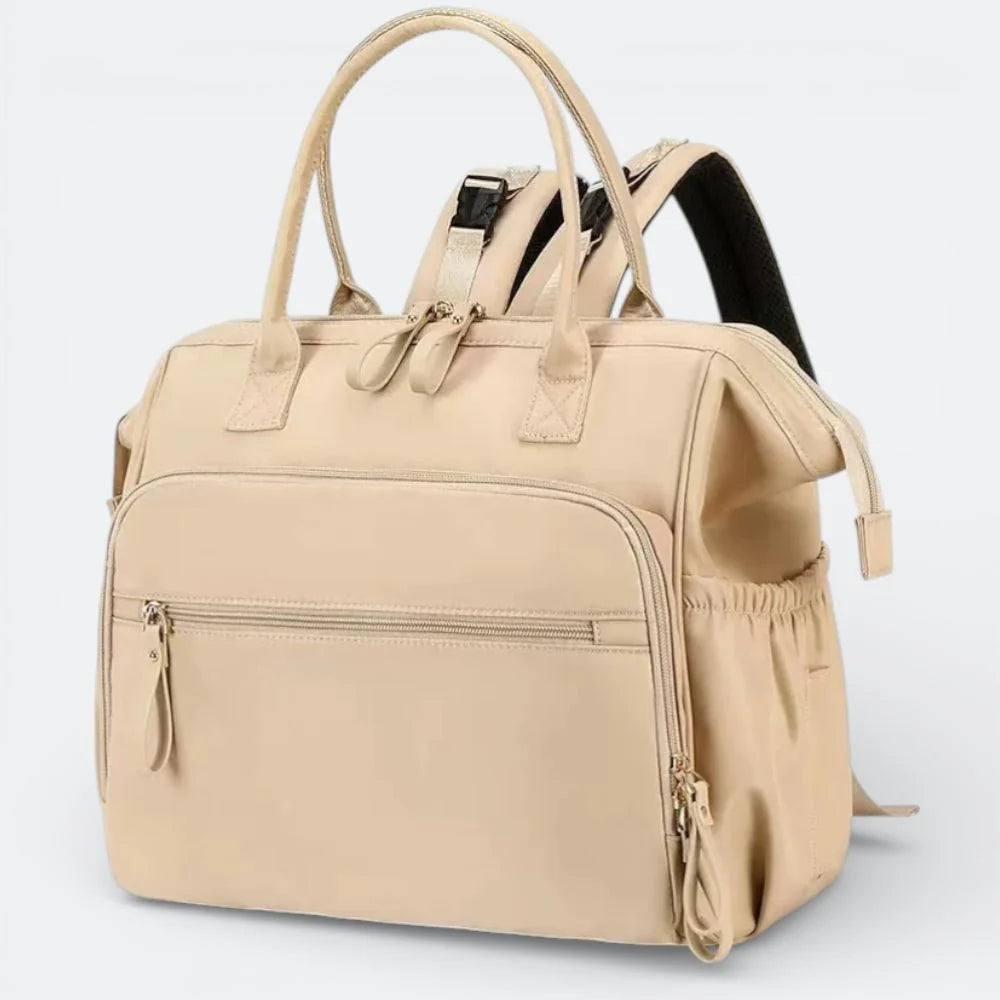 Sac à Dos à Langer Poussette Beige - | AïtaVia