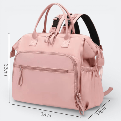 Sac à Dos à Langer Poussette Gris Pierre - | AïtaVia