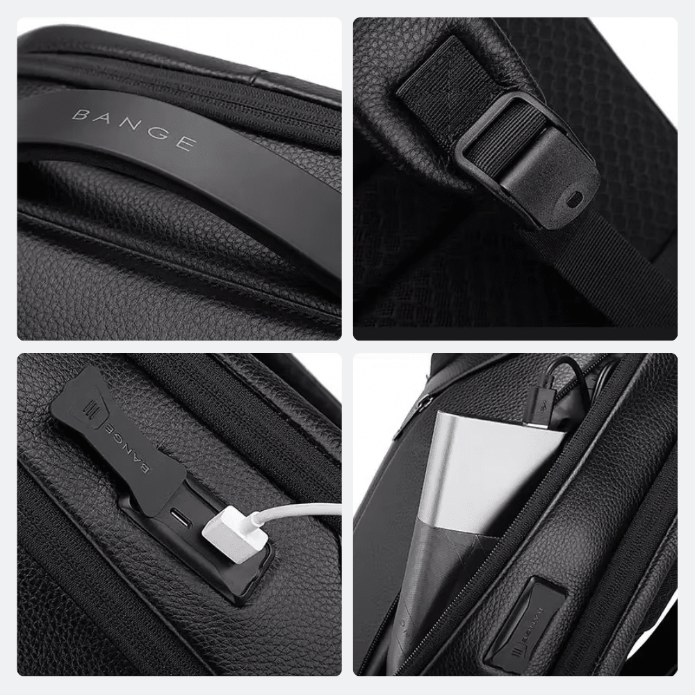 Sac à Dos Antivol Étanche Noir - | AïtaVia