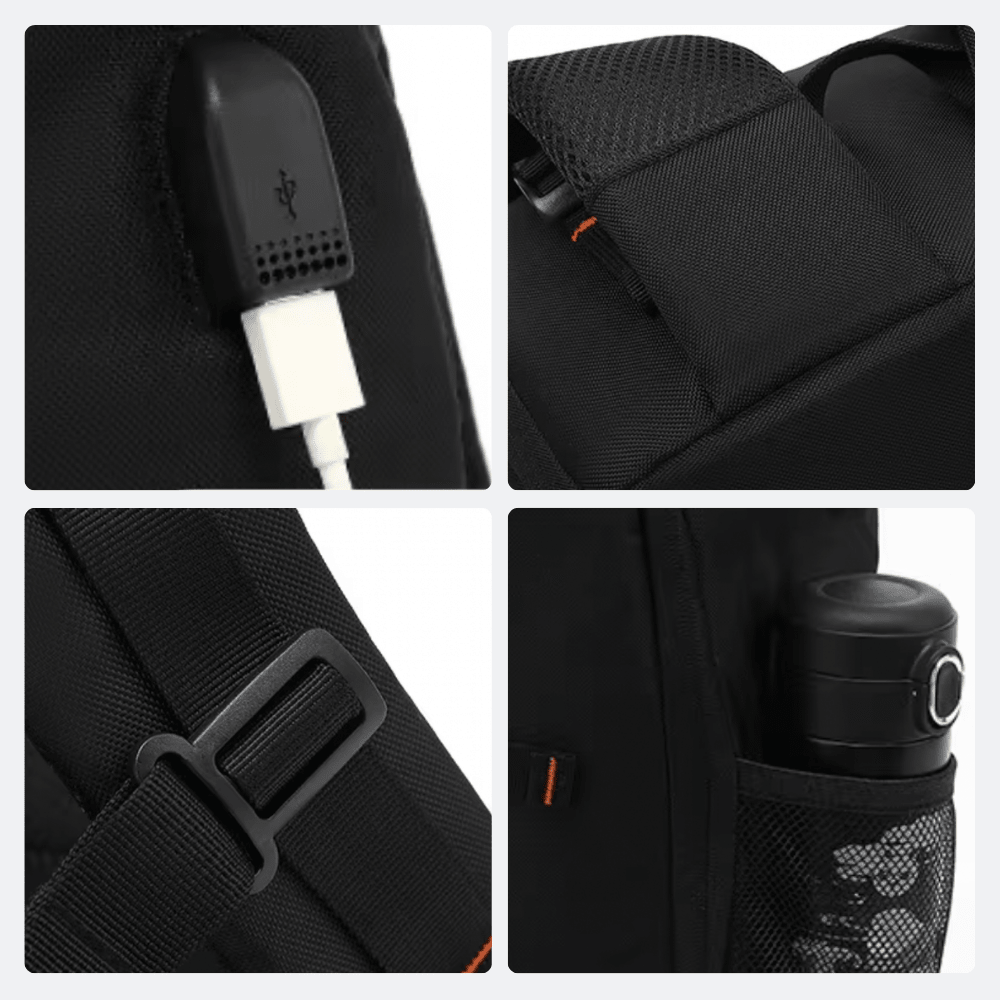 Sac à Dos Appareil Photo PC Noir - | AïtaVia