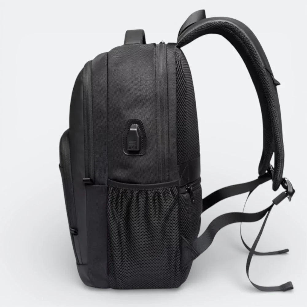 Sac à Dos avec Pochette d'Ordinateur Gris Perle - | AïtaVia