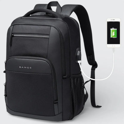 Sac à Dos avec Pochette d'Ordinateur Noir - | AïtaVia