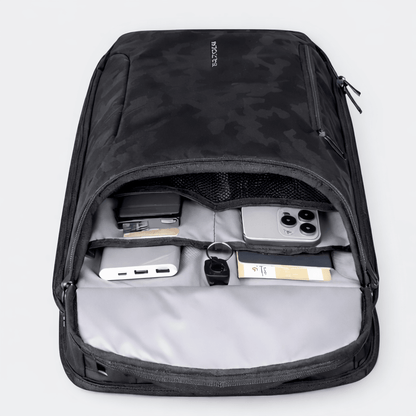 Sac à Dos avec Port USB Camouflage Sombre - | AïtaVia