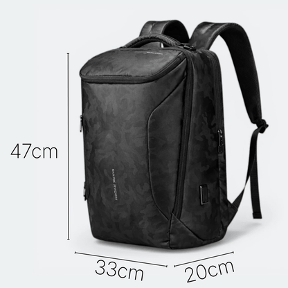 Sac à Dos avec Port USB Camouflage Sombre - | AïtaVia