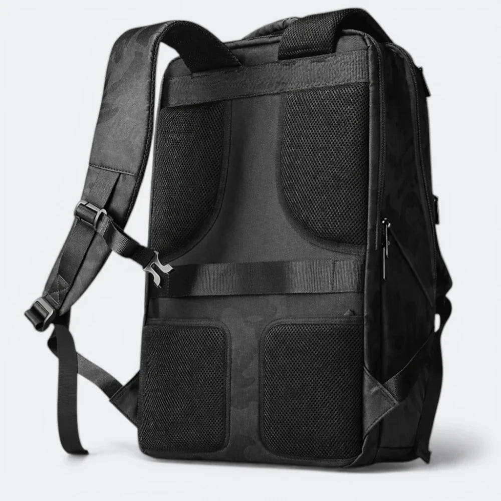 Sac à Dos avec Port USB Camouflage Sombre - | AïtaVia