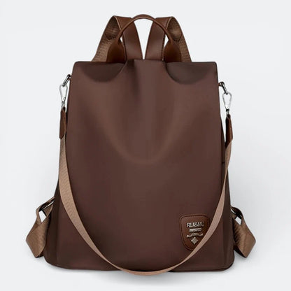Sac à Dos Bandoulière Femme Brun Cacao - | AïtaVia
