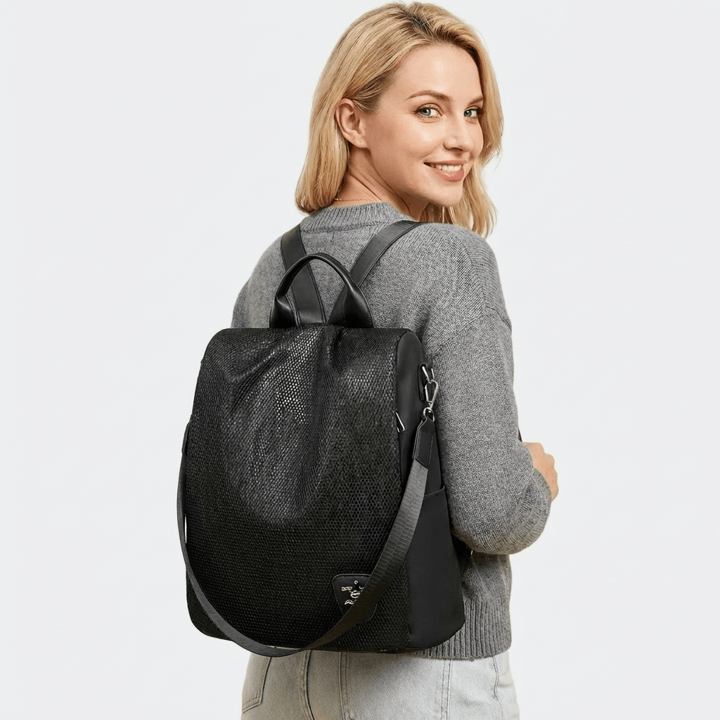 Sac à Dos Bandoulière Femme Brun Cacao - | AïtaVia