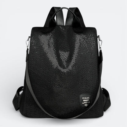 Sac à Dos Bandoulière Femme Paillettes Noires - | AïtaVia