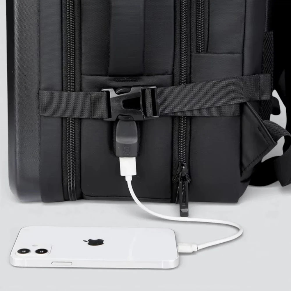 Sac à Dos Cabine Grande Capacité Gris Perle - | AïtaVia