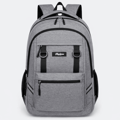 Sac à Dos Compartiment Ordinateur Gris Acier - | AïtaVia