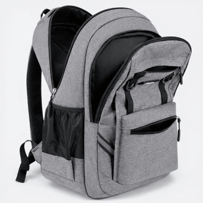 Sac à Dos Compartiment Ordinateur Gris Acier - | AïtaVia