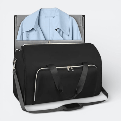 Sac à Dos Convertible Bandoulière Noir Charbon - | AïtaVia