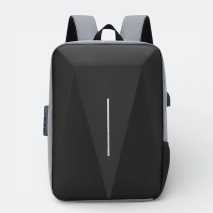 Sac à Dos Coque Dure Noir & Gris - | AïtaVia