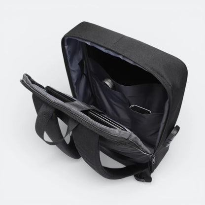 Sac à Dos Coque Dure Noir & Gris - | AïtaVia