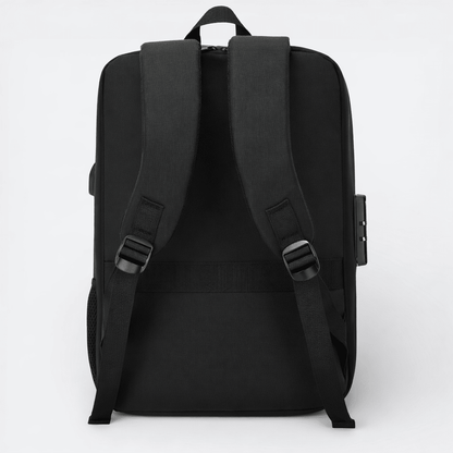 Sac à Dos Coque Dure Noir & Gris - | AïtaVia