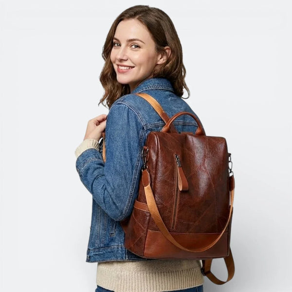 Sac à Dos Cuir Souple Femme